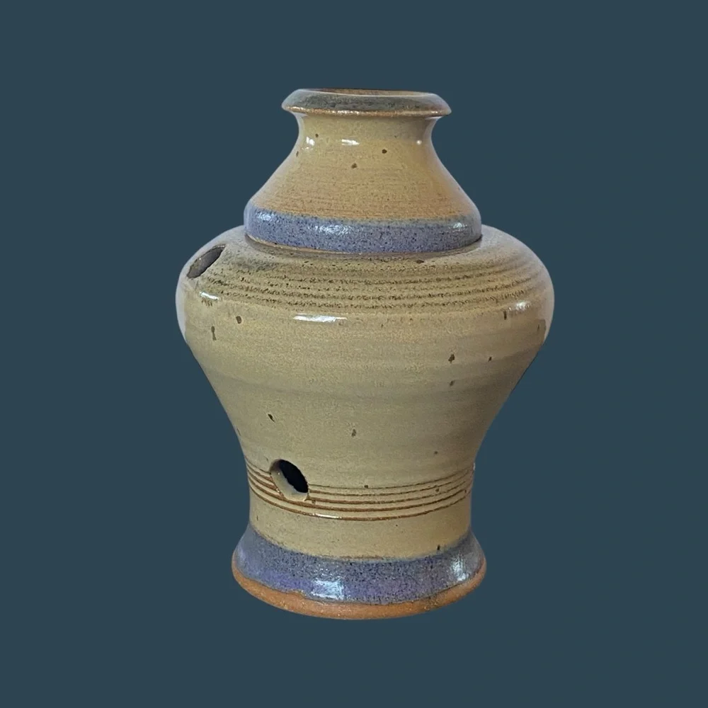 Studio Art Pottery Signed Oil Diffuser